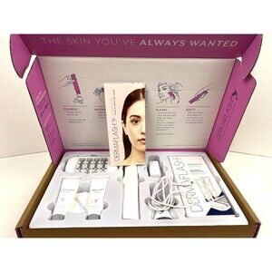 2019 Derma Flash 2.0 LUXE Sonic Dermaplaning Exfoliation Anti Aging Kit Open Box